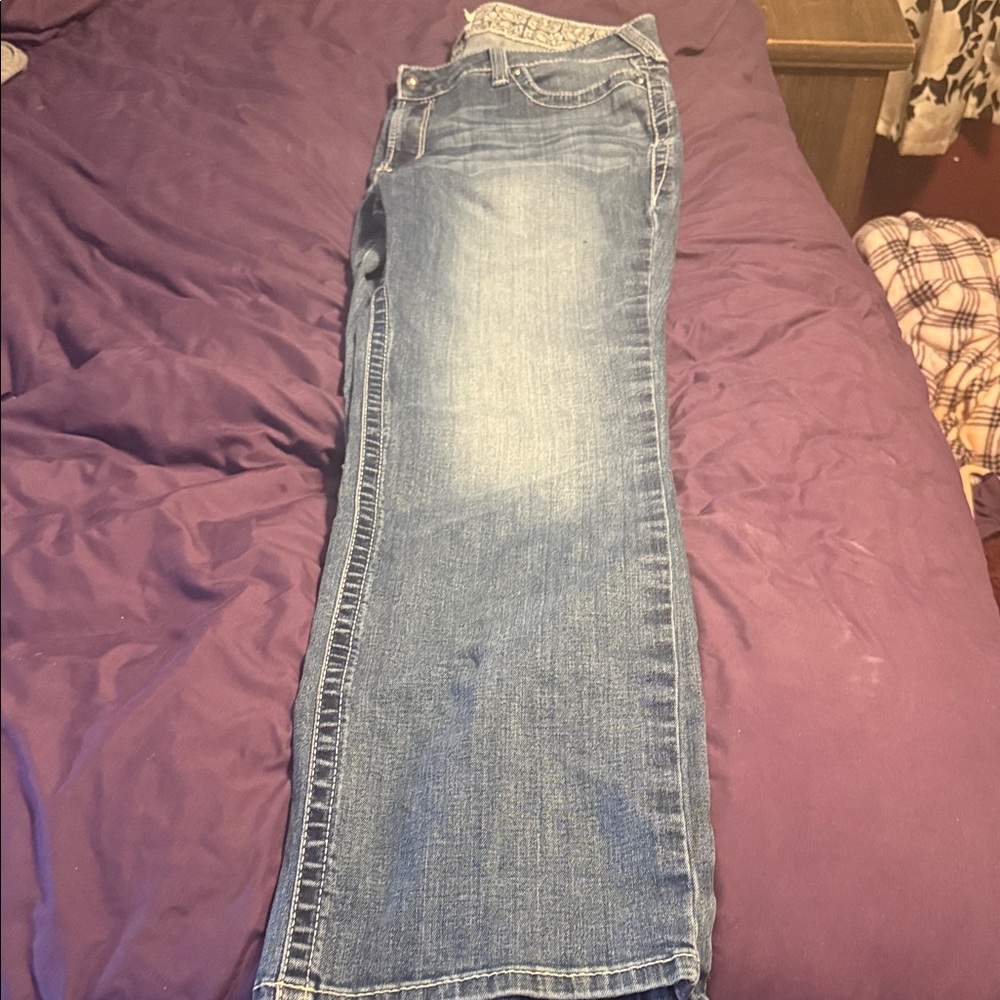 Ariat Women's Straight Leg Jeans - Blue
